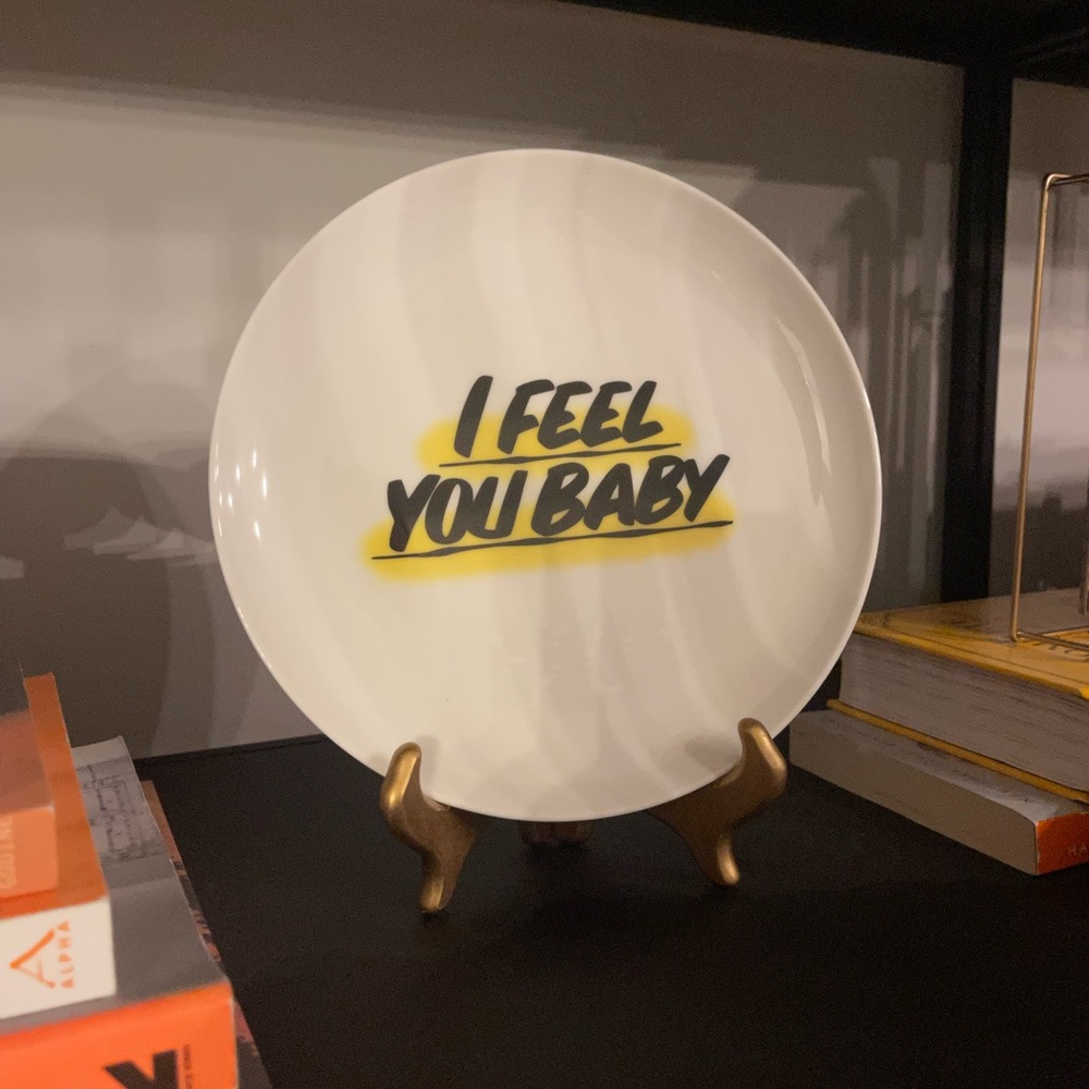 Baron Von Fancy I feel you baby wall plate
